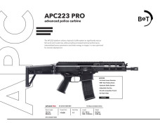 B&T APC223 PRO 10.3" SBR with MBT Stock *Free Shipping*